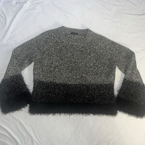1.STATE Sweater M Medium Cozy Oversized Bell Sleeve Ombré
